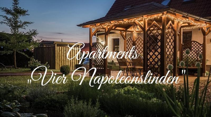 Apartments "Vier Napoleonslinden" Auerstedt Εξωτερικό φωτογραφία